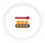 Icône de production en petite série